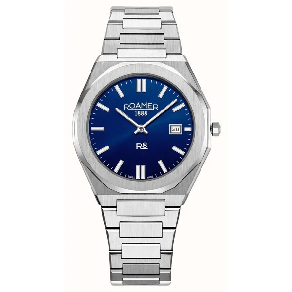 ROAMER R8_GENTS 972980_41_45_20 Silver Stainless Steel Watches For Men