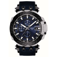 Tissot T1154272704100 Blue Dial Rubber Strap A..