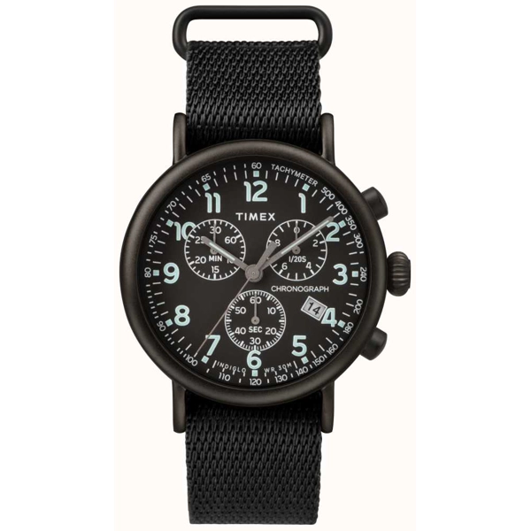 Timex TW2T21200 Men's Black NATO Strap Watches