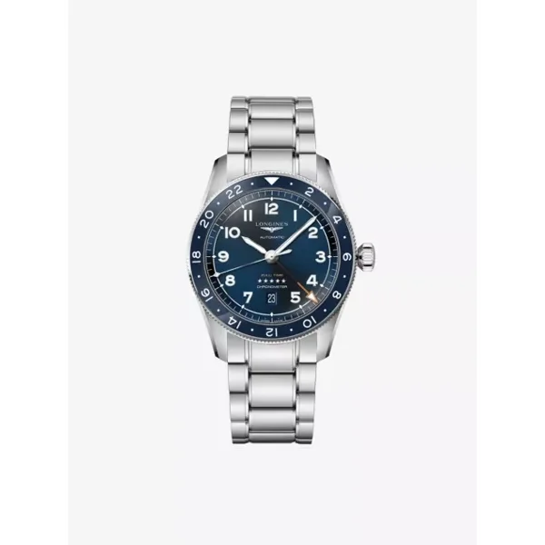 Longines Spirit Zulu Time L3.812.4.93.6 Silver Stainless Steel For Men