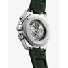 additional image for Longines Conquest Chronograph L3.835.4.02.9 Green Rubber For Men