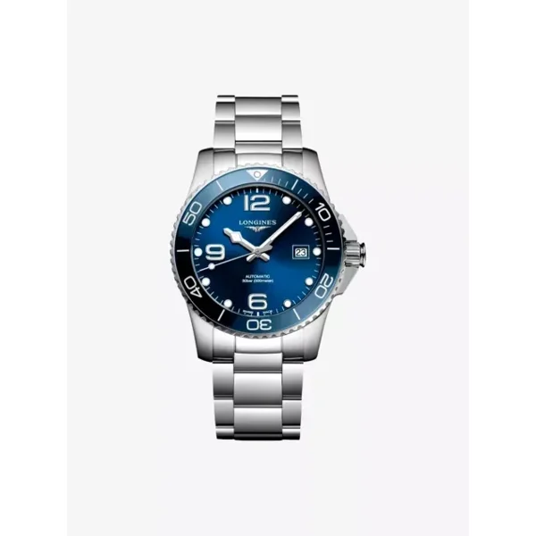 Longines Conquest HydroConquest L3.781.4.96.6 Silver Stainless Steel For Men