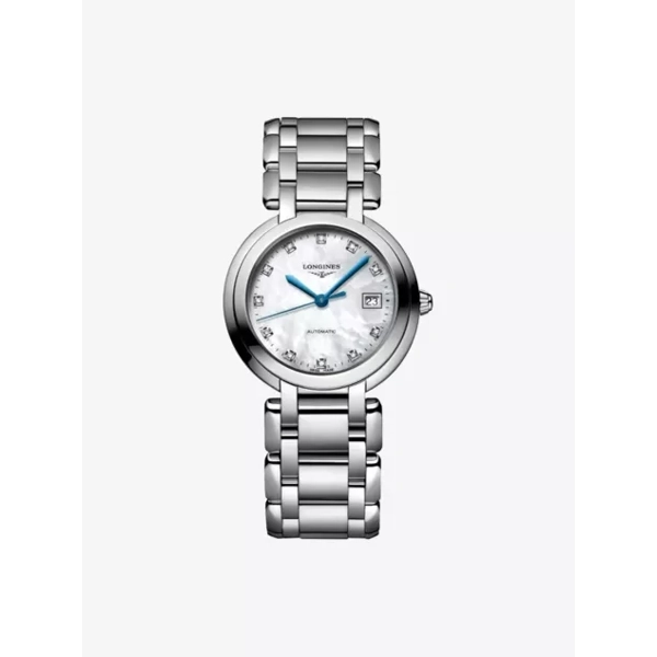 Longines Elegance PrimaLuna L8.113.4.87.6 Silver  Stainless Steel  Watches For Womens