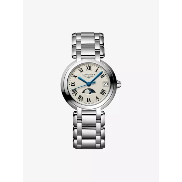 Longines Elegance PrimaLuna L8.115.4.71.6 Silver  Stainless Steel  Watches For Womens