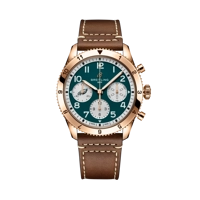 Breitling Classic AVI R233802A1L1X1 Brown Leat..