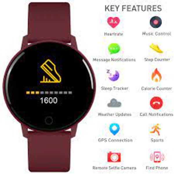 Reflex Active Series 09 Berry Smartwatch