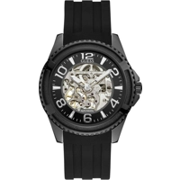 Guess W1178G2 Men's Black Silicone Strap Watches