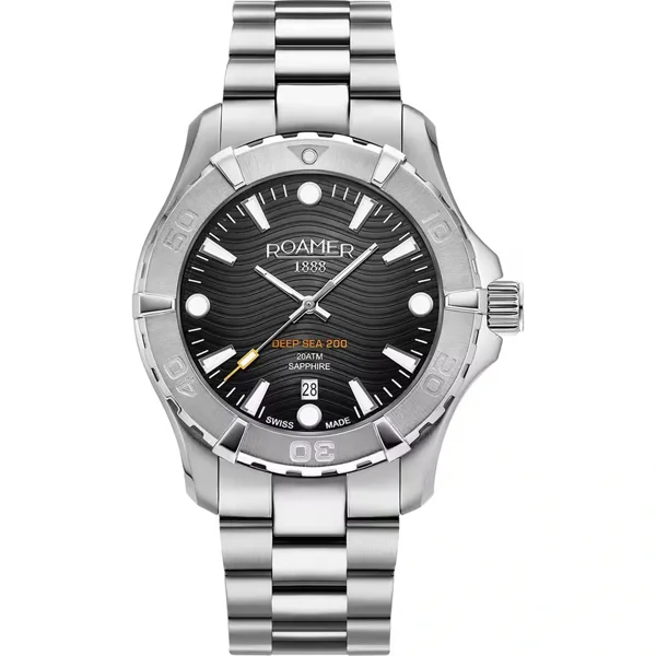 ROAMER DEEP-SEA-200_AUTOMATIC  860983_41_55_70 Silver Stainless Steel Watches For Men
