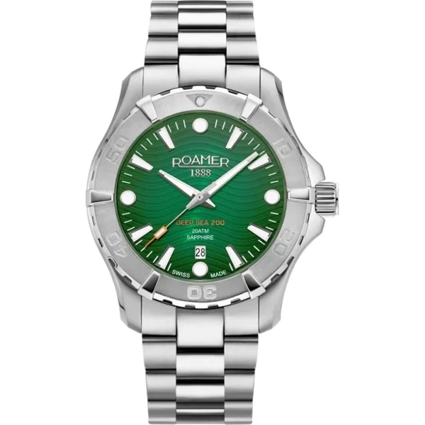 ROAMER DEEP-SEA-200_AUTOMATIC  860983_41_75_70 Silver Stainless Steel Watches For Men