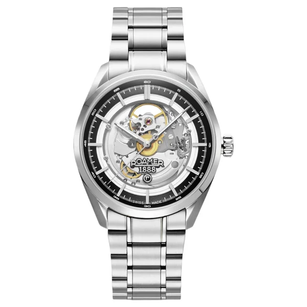 ROAMER PRO_AUTO 965985_41_85_20 Silver Stainless Steel Watches For Men