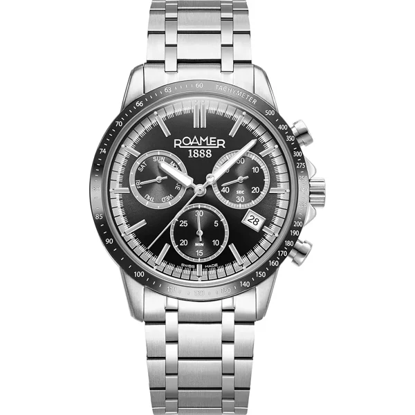 ROAMER MERCURY-CHRONO 968988_41_85_20 Silver Stainless Steel Watches For Men