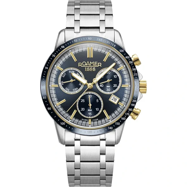 ROAMER MERCURY-CHRONO 968988_47_45_20 Silver Stainless Steel Watches For Men