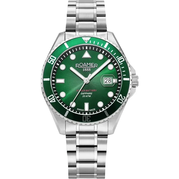 ROAMER PRO-DIVER-200 969845_41_75_20 Silver Stainless Steel Watches For Men