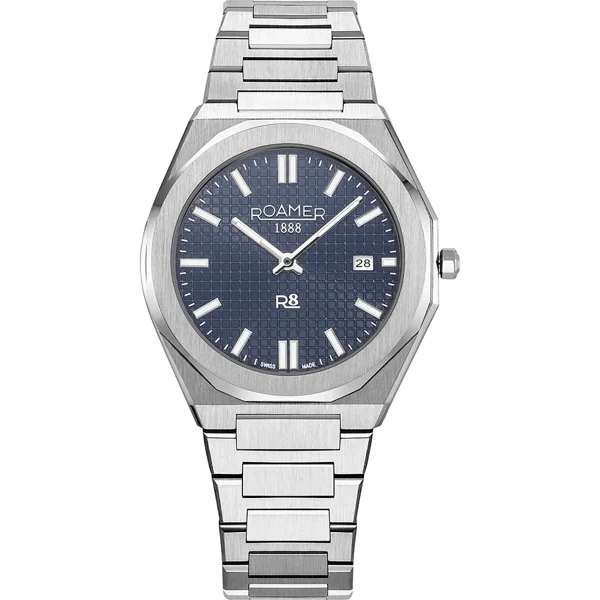 ROAMER R8_GENTS 972980_41_45_25 Silver Stainless Steel Watches For Men