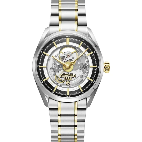 ROAMER PRO_AUTO 965985_47_85_20 Silver,Gold Stainless Steel Watches For Men