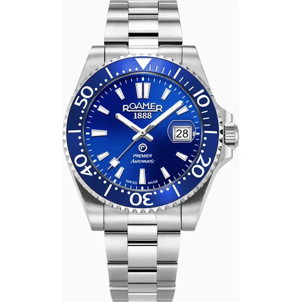 ROAMER PREMIER 986983_41_45_21 Silver Stainless Steel Watches For Men