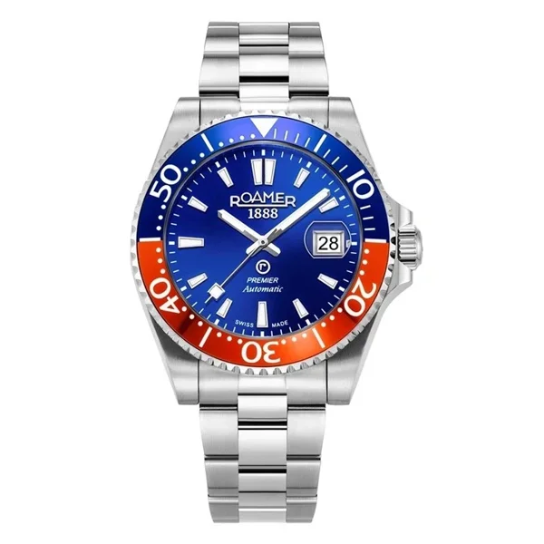 ROAMER PREMIER 986983_41_45_20 Silver Stainless Steel Watches For Men