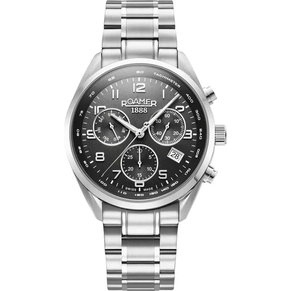 ROAMER PRO_CHRONO 993819_41_44_20 Silver Stainless Steel Watches For Men