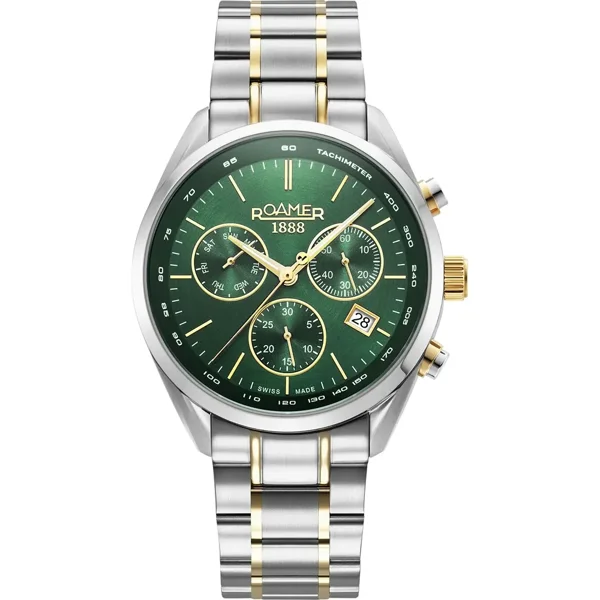ROAMER PRO_CHRONO 993819_47_75_20 Silver,Gold Stainless Steel Watches For Men