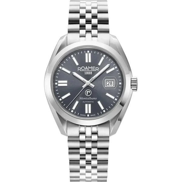 ROAMER MONTALBANO_GENTS _ 996983_41_55_20 Silver Stainless Steel Watches For Men