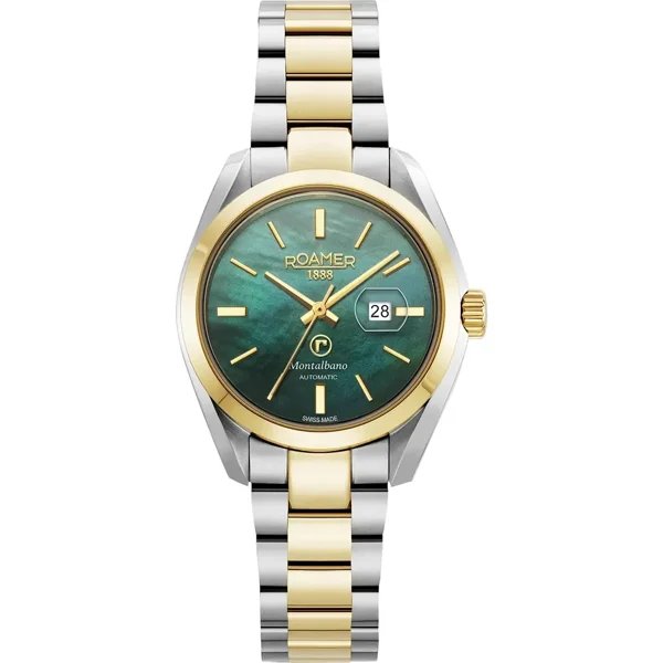 ROAMER MONTALBANO_LADIES 996990_47_70_20 Silver,Gold Stainless Steel Watches For Women