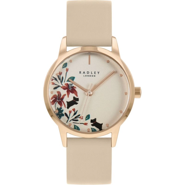 Radley MTO - SS21 PROMO RY21260A Rose Gold Dial Leather Strap Ladies Watch