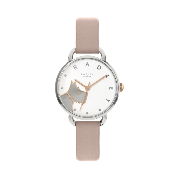 Radley Wood Street RY2873 White Dial Leather Strap Ladies Watch