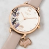 additional image for Radley Sketchbook Floral Open Shoulder RY2982 White Dial Leather Strap Ladies Watch