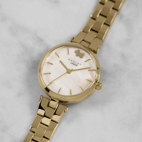 Radley West View RY4512 White Dial Stainless Steel Strap Ladies Watch