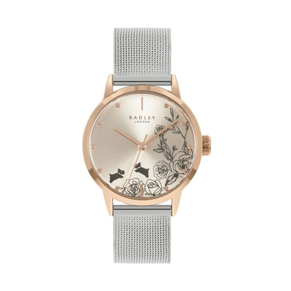 Radley MTO - SS21 PROMO RY4581A Rose Gold Dial Stainless Steel Strap Ladies Watch