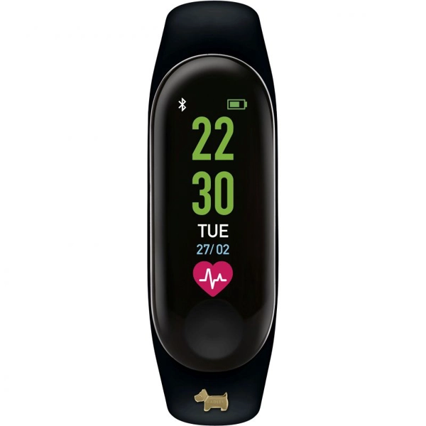 Radley Activity Tracker RYS01-2004 Black Dial Rubber Strap Ladies Smart Watch