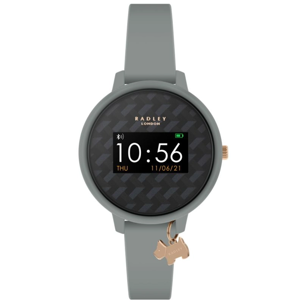 Radley Smart RYS03-2018 Black Gold Dial Leather Strap Ladies Watch