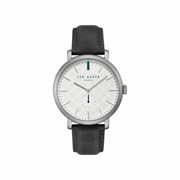 Ted Baker TE15193007 White Dial Leather Strap Gents Watch