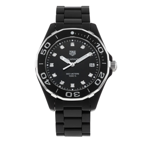 TAG Heuer Aquaracer WAY1397.BH0743 Black Ceramic Watches For Women