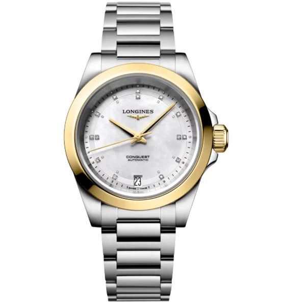 Longines Conquest L3.430.5.80.6 Silver Stainless Steel For Women