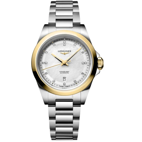Longines Conquest L3.320.5.80.6 Silver Stainless Steel For Women