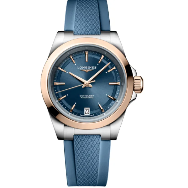 Longines Conquest L3.430.5.92.9 Blue Rubber For Women