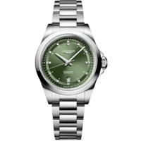 Longines Conquest L3.320.4.07.6 Silver Stainle..