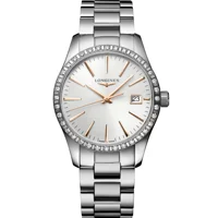 Longines Conquest Classic L2.386.0.72.6 Silver..