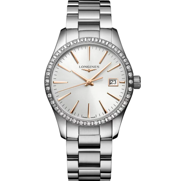 Longines Conquest Classic L2.386.0.72.6 Silver Stainless Steel For Women