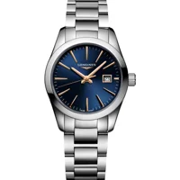Longines Conquest Classic L2.286.4.92.6 Silver..
