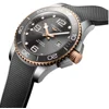 additional image for Longines Conquest HydroConquest L3.782.3.78.9 Black Rubber For Men
