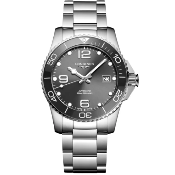 Longines Conquest HydroConquest L3.781.4.76.6 Silver Stainless Steel For Men