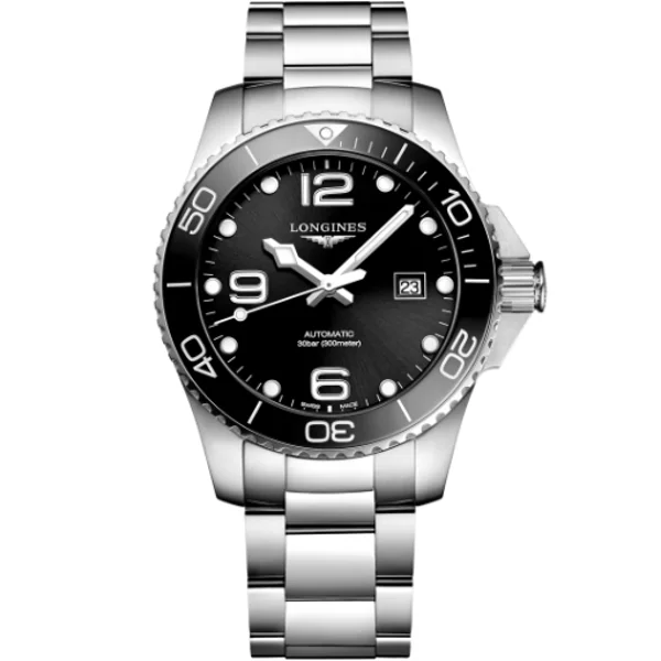 Longines Conquest HydroConquest L3.782.4.56.6 Silver Stainless Steel For Men
