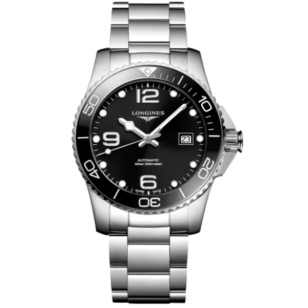 Longines Conquest HydroConquest L3.781.4.56.6 Silver Stainless Steel For Men