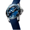 additional image for Longines Conquest HydroConquest L3.781.4.96.9 Blue Rubber For Men