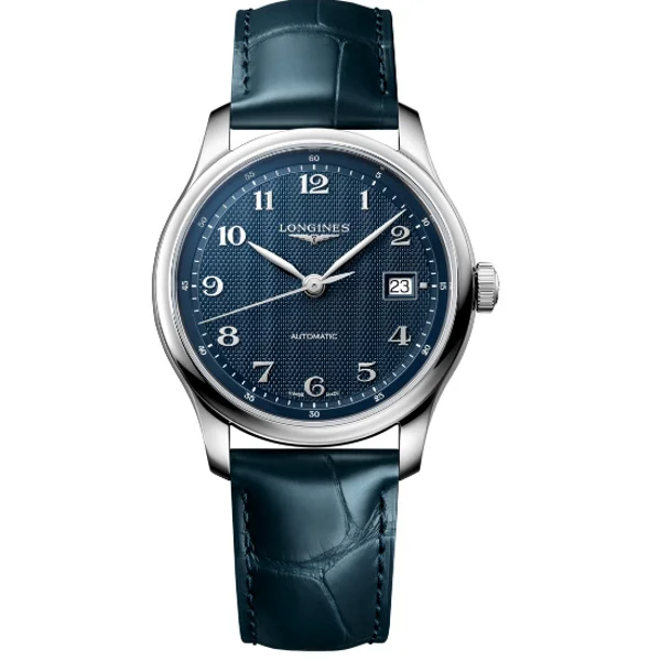 Longines Master Collection L2.949.4.93.2 Blue Leather For Men