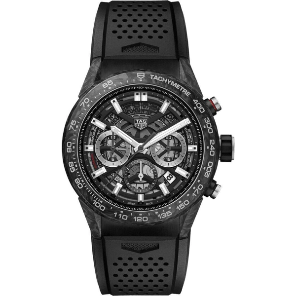 TAG Heuer CBG2A91.FT6173 Men's Black Rubber Watches