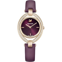 Swarovski  5415020 Purple  Leather  Watches Fo..