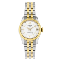 Tissot T1082082211700 White Dial Stainless Ste..